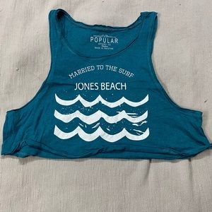 Jones Beach Crop Tank